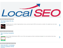 Tablet Screenshot of localseotailor.com